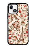 paris vintage iPhone 14 Plus Case QC0632