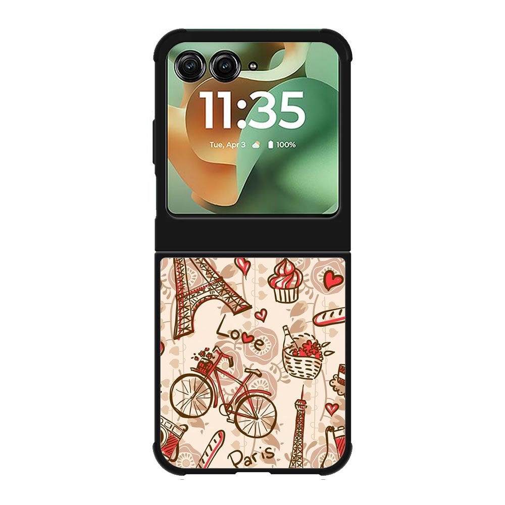 paris vintage Motorola Moto RAZR 2025 Case OV0632