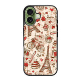 paris vintage iPhone 17 Case QC0632