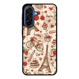 paris vintage Samsung Galaxy A17 Case QC0632