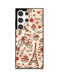 paris vintage Samsung Galaxy S25 Ultra 5G Case QC0632