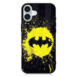 Batman Logo Yellow iPhone 16 Case QC0633