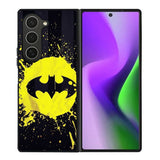 Batman Logo Yellow Samsung Galaxy Z Fold 6 5G 2024 Case OV0633