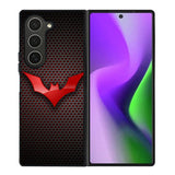 Batman Logo Red Samsung Galaxy Z Fold 6 Case