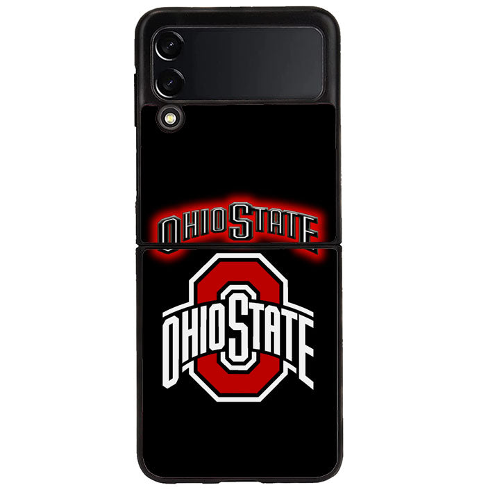 Ohio State Buckeyes logo 1st Samsung Galaxy Z Flip 4 5G 2022 Case