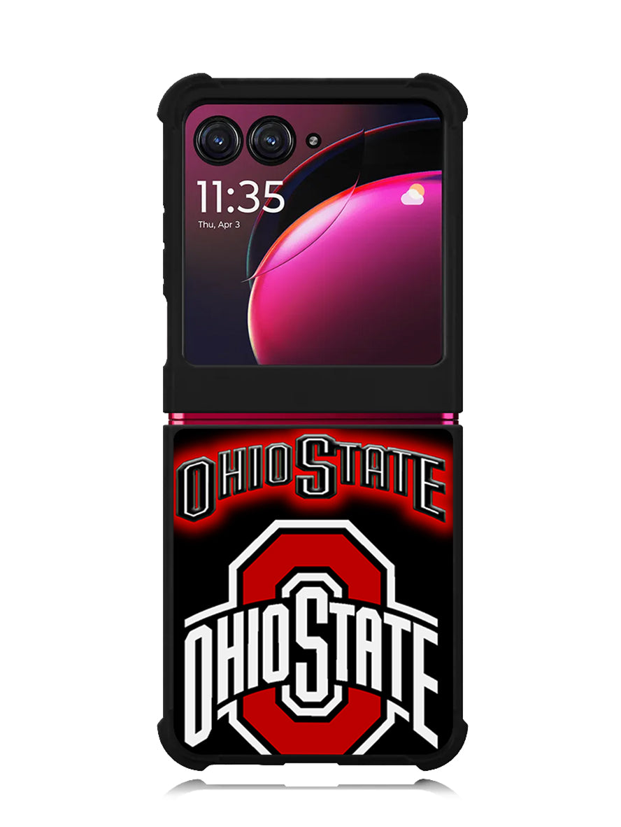 Ohio State Buckeyes logo 1st Motorola Moto Razr Plus 2023 , Moto Razr+ 2023 Case