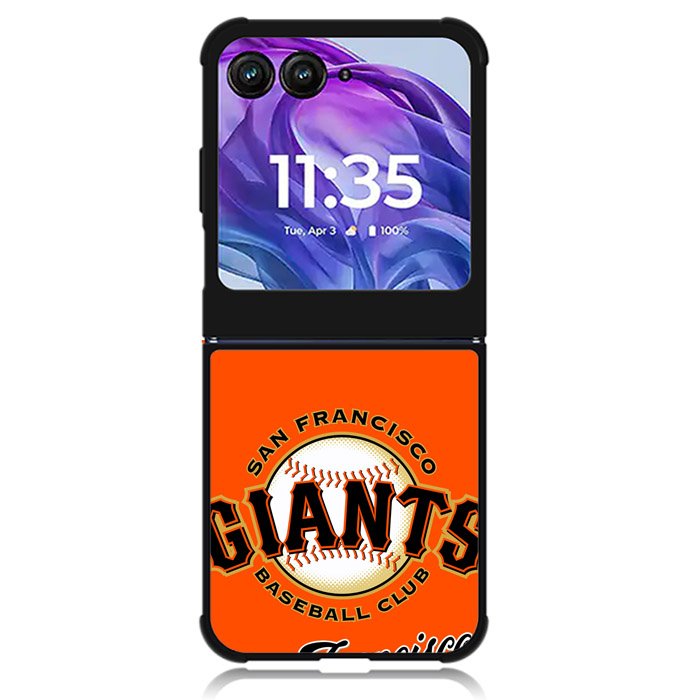 San Francisco Giants Logo Motorola Moto Razr Plus 2024 , Moto Razr+ 2024 Case