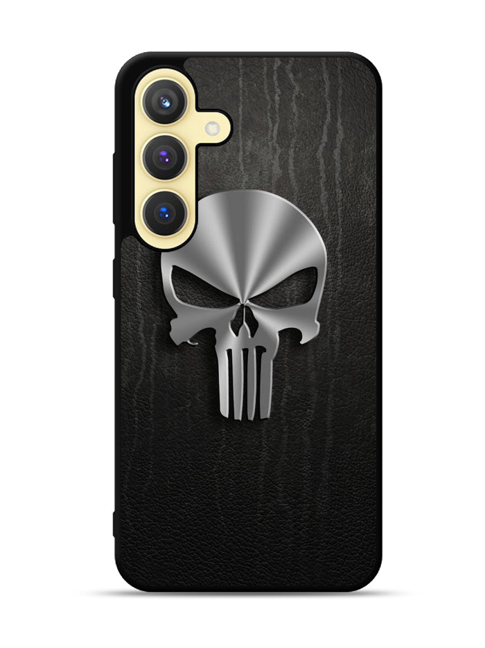 Punisher Logo 3D Samsung Galaxy S25 Plus 5G , Samsung Galaxy S25+ 5G Case