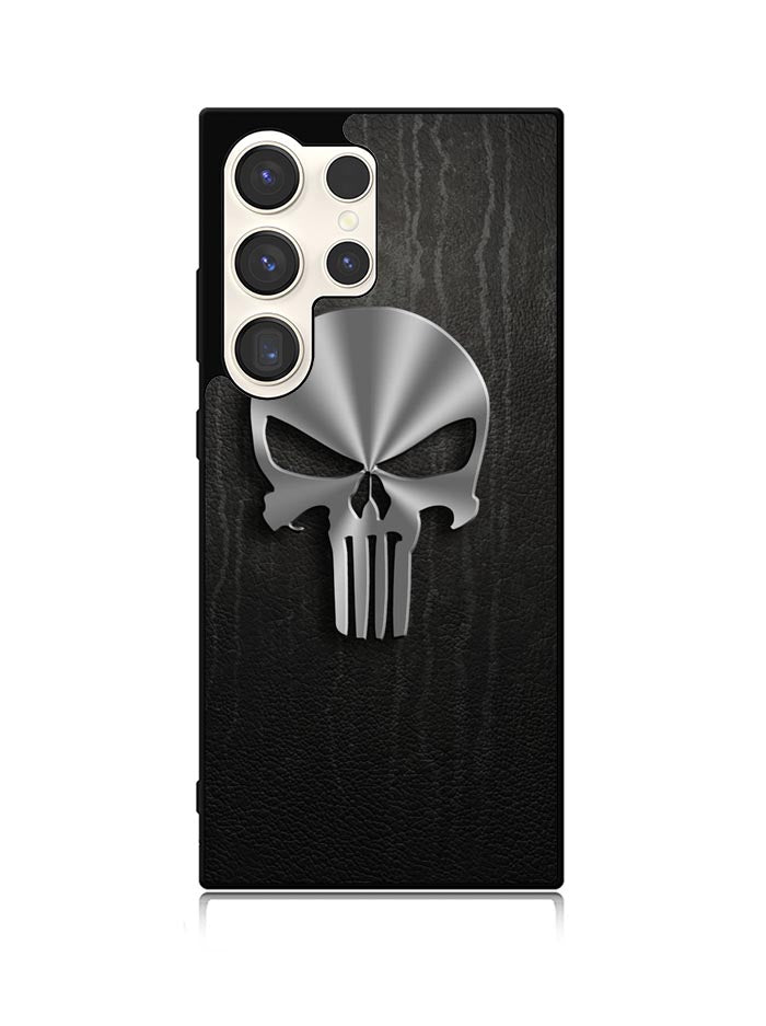 Punisher Logo 3D Samsung Galaxy S24 Ultra 5G Case