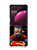 superman red eyes Motorola Moto Razr Plus 2023 , Moto Razr+ 2023 Case
