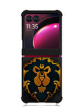 World of Warcraft Alliance Gold Logo Motorola Moto Razr Plus 2023 , Moto Razr+ 2023 Case OV0642