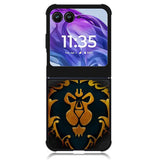 World of Warcraft Alliance Gold Logo Motorola Moto Razr Plus 2024 , Moto Razr+ 2024 Case OV0642
