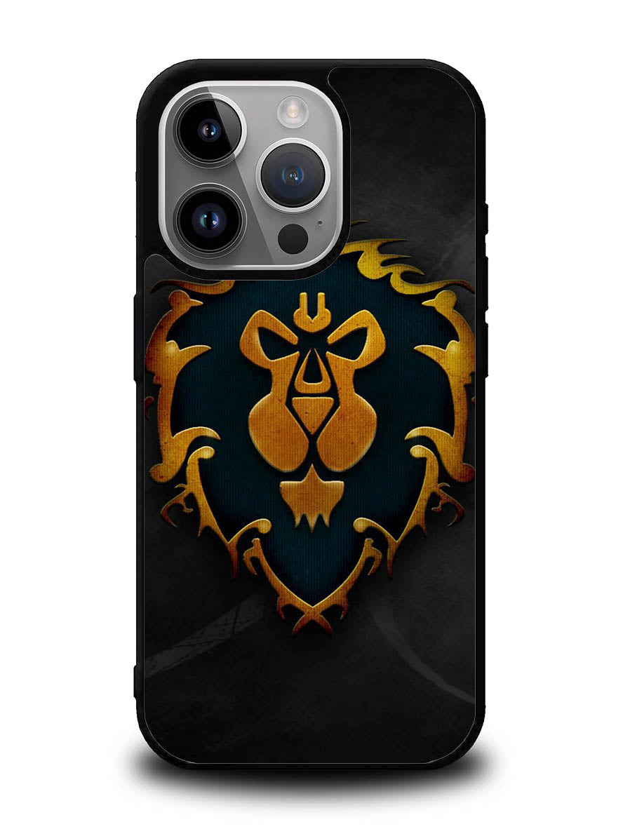 World of Warcraft Alliance Gold Logo iPhone 16 Pro Max Case OV0642