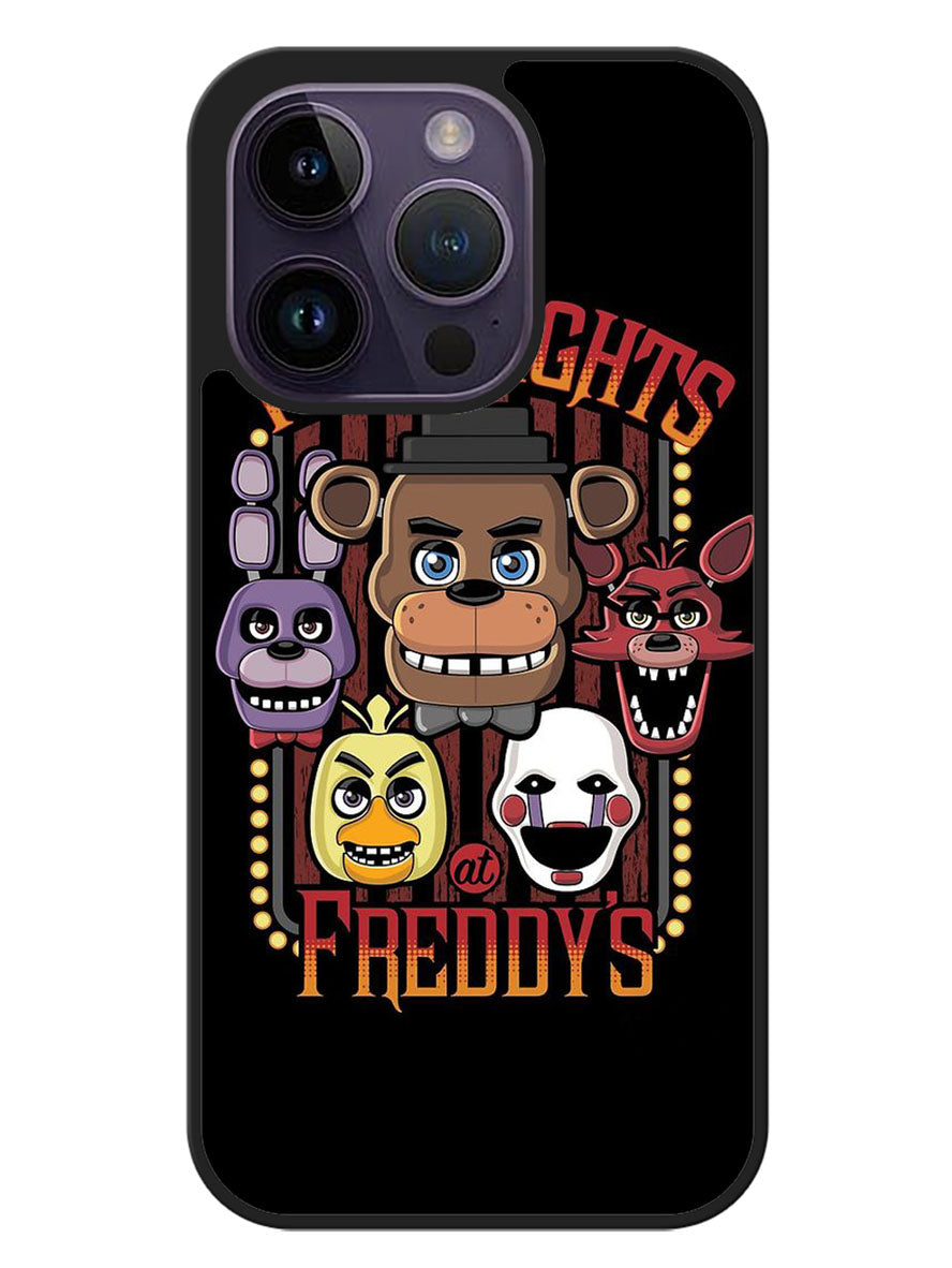 Five Nights At Freddys Characters 1s iPhone 14 Pro Case