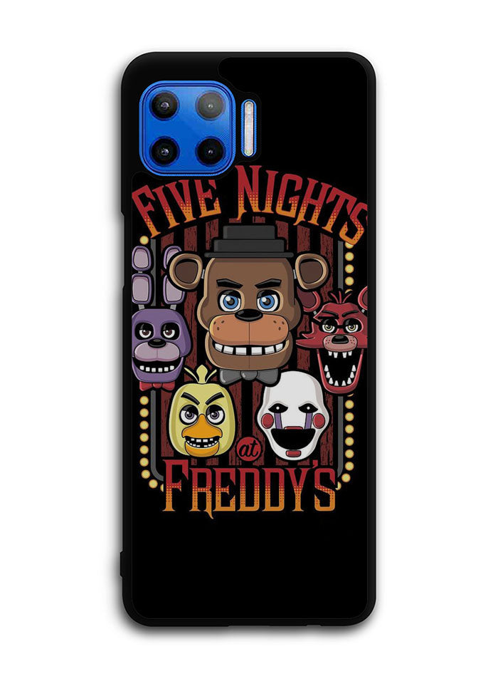 Five Nights At Freddys Characters 1s Motorola Moto One 5G Case , Moto One 5G UW Case , Moto G 5G Plus Case