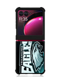 Philadelphia Eagles Logo 2nd Motorola Moto Razr Plus 2023 , Moto Razr+ 2023 Case