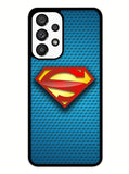 Superman Blue Carbon Logo Samsung Galaxy A53 5G Case