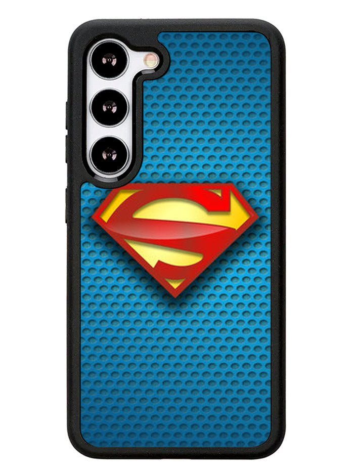 Superman Blue Carbon Logo Samsung Galaxy S23 5G Case