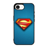 Superman Blue Carbon Logo iPhone 17e Case
