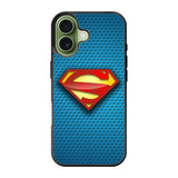 Superman Blue Carbon Logo iPhone 17 Case