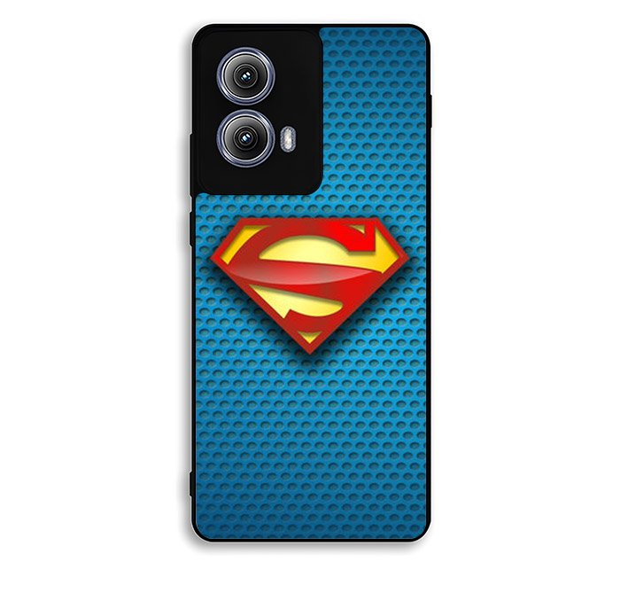 Superman Blue Carbon Logo Motorola Moto Edge 2024 Case OV4838