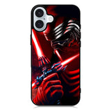 Star Wars Kylo Ren Red Saber iPhone 16 Plus Case QC0652