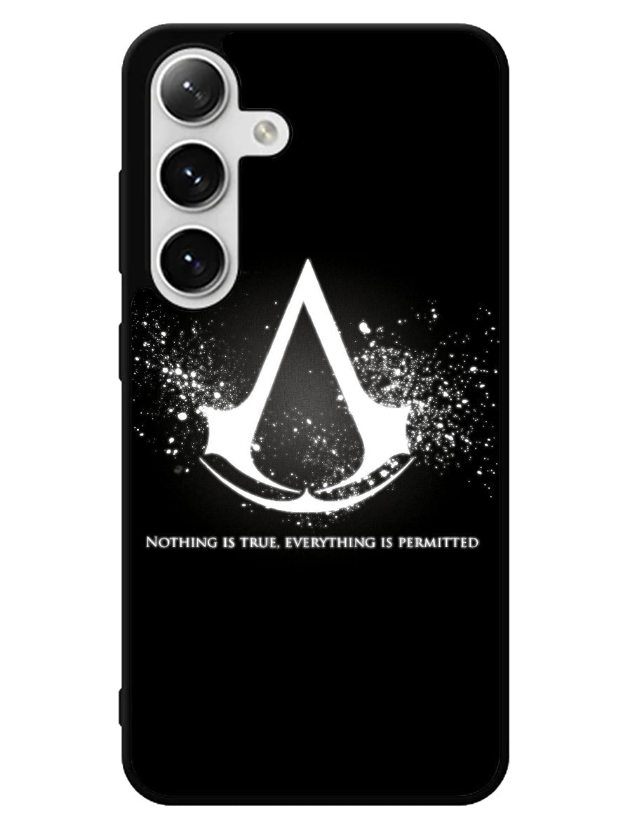 Assassins Creed Symbol Glow Samsung Galaxy S25 5G Case