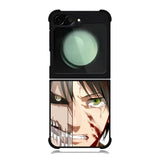 attack on titan eren Samsung Galaxy Z Flip 6 5G 2024 Case OV0660
