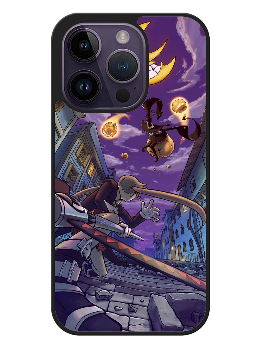 Soul Eater Blair And Maka iPhone 14 Pro Case