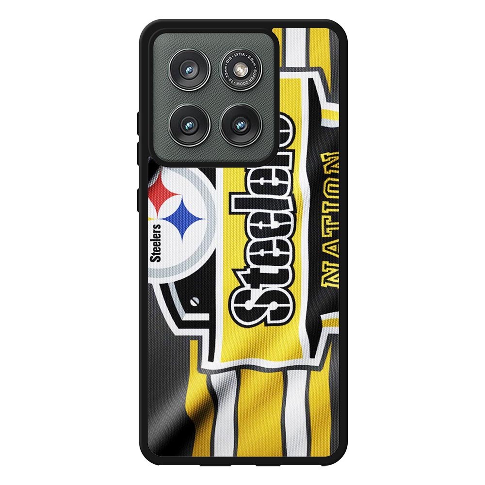 Pittsburgh Steelers Nation Motorola Moto Edge 2025 Case
