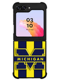 michigan wolverines logo Samsung Galaxy Z Flip 5 5G 2023 Case OV3309