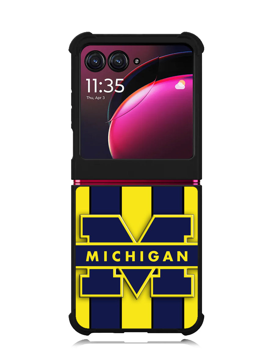 michigan wolverines logo Motorola Moto Razr Plus 2023 , Moto Razr+ 2023 Case OV3309