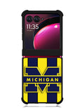 michigan wolverines logo Motorola Moto Razr Plus 2023 , Moto Razr+ 2023 Case OV3309