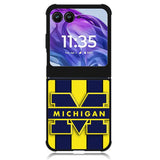 michigan wolverines logo Motorola Moto Razr Plus 2024 , Moto Razr+ 2024 Case OV3309