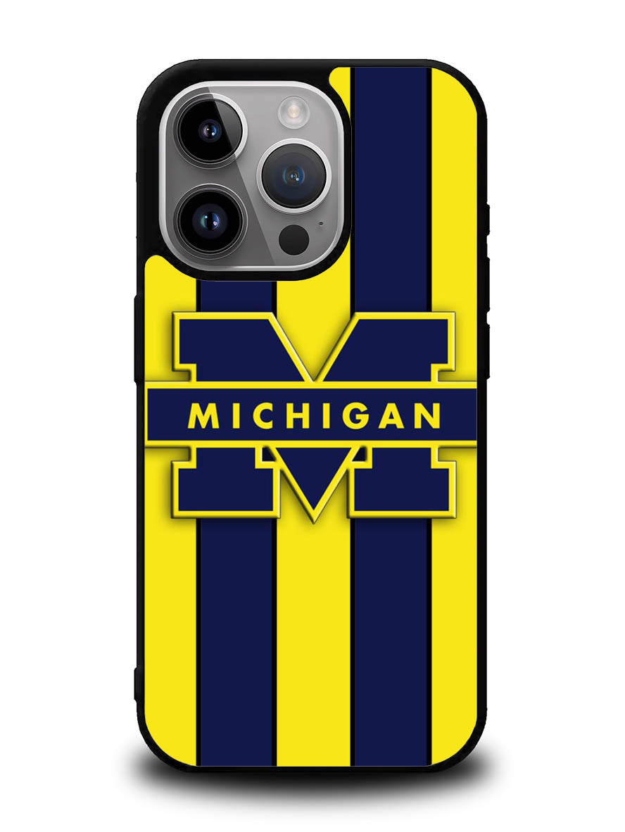 michigan wolverines logo iPhone 16 Pro Max Case QC3309