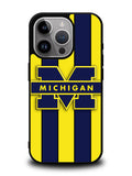 michigan wolverines logo iPhone 16 Pro Max Case QC3309