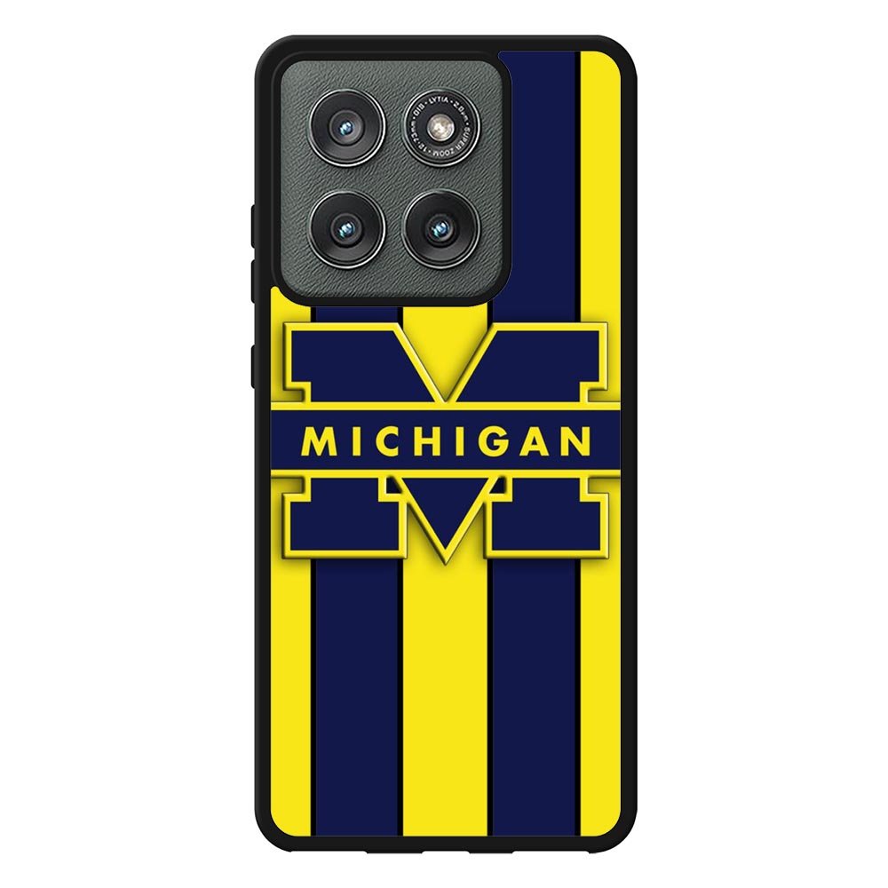 michigan wolverines logo Motorola Moto Edge 2025 Case QC3309