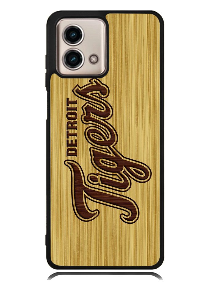 detroit tigers logo wood Motorola Moto G Stylus 5G 2023 Case OV4689