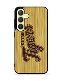 detroit tigers logo wood Samsung Galaxy S25 Plus 5G , Samsung Galaxy S25+ 5G Case OV4689