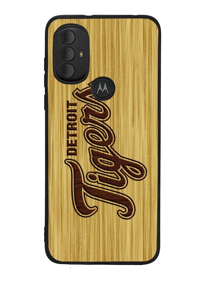 detroit tigers logo wood Motorola Moto G Pure 2021 , Moto G Power 2022 Case OV4689