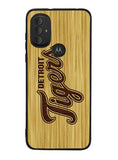 detroit tigers logo wood Motorola Moto G Pure 2021 , Moto G Power 2022 Case OV4689