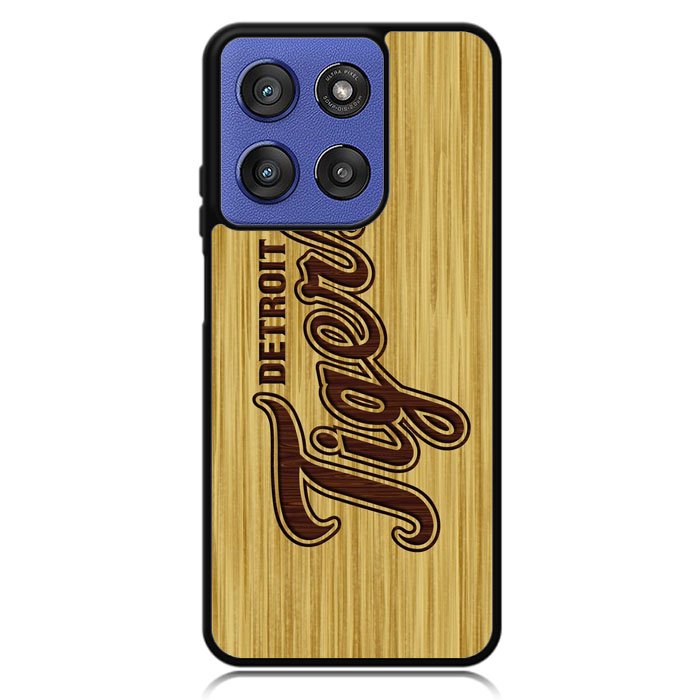 detroit tigers logo wood Motorola Moto G Stylus 5G 2025 Case OV4689