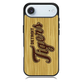 detroit tigers logo wood iPhone 17 Air Case OV4689