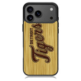 detroit tigers logo wood Samsung Galaxy S26 Case OV4689