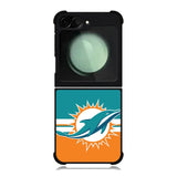 miami dolphins logo Samsung Galaxy Z Flip 6 Case