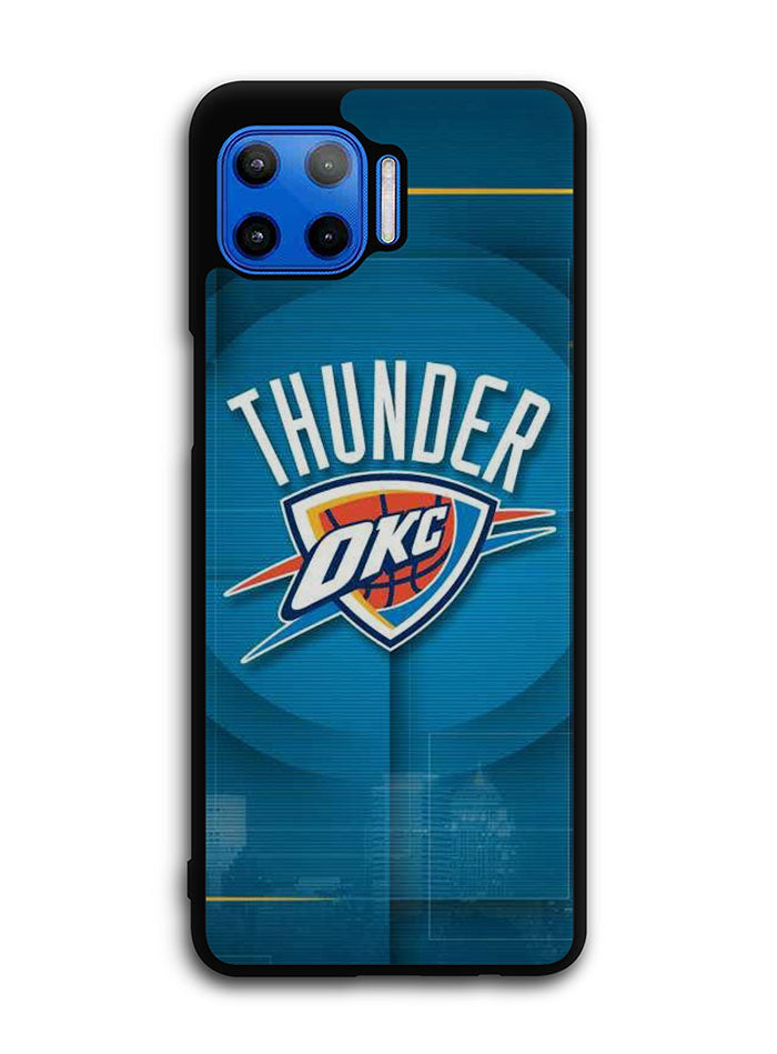Oklahoma City Thunder Logo Motorola Moto One 5G Case , Moto One 5G UW Case , Moto G 5G Plus Case