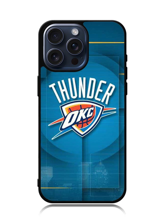 Oklahoma City Thunder Logo iPhone 15 Pro Max Case