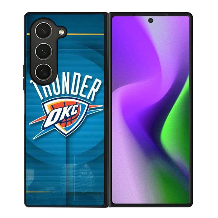 Oklahoma City Thunder Logo Samsung Galaxy Z Fold 6 Case