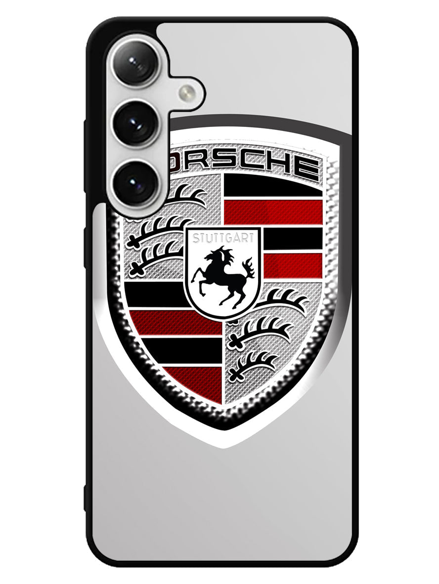 Porsche Cars Sports Logo Samsung Galaxy S25 5G Case