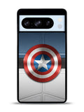captain america shield Google Pixel 8 Pro Case QC4375